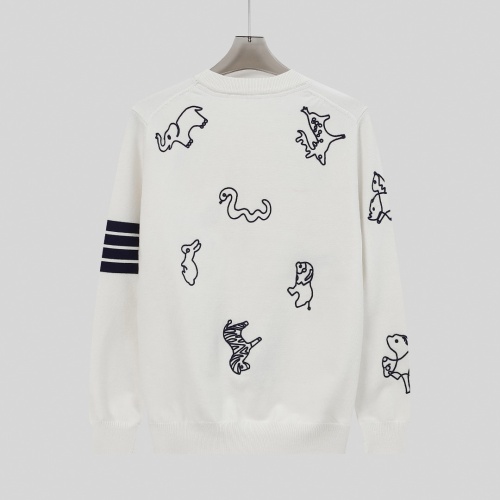 Replica Thom Browne TB Sweaters Long Sleeved For Unisex #1041753 $68.00 USD for Wholesale