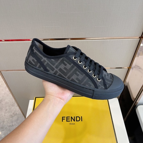 Replica Fendi Casual Shoes For Men #1041878 $80.00 USD for Wholesale