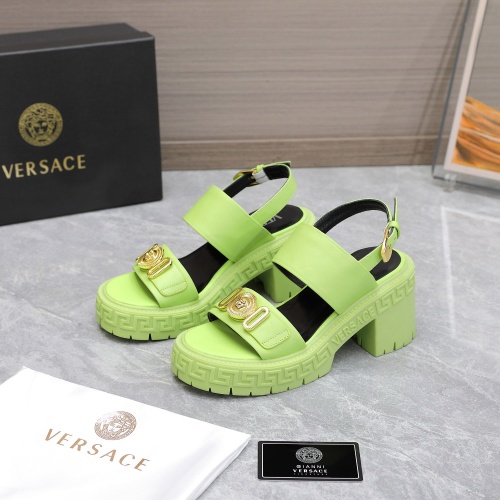 Versace Sandal For Women #1041911 $118.00 USD, Wholesale Replica Versace Sandal