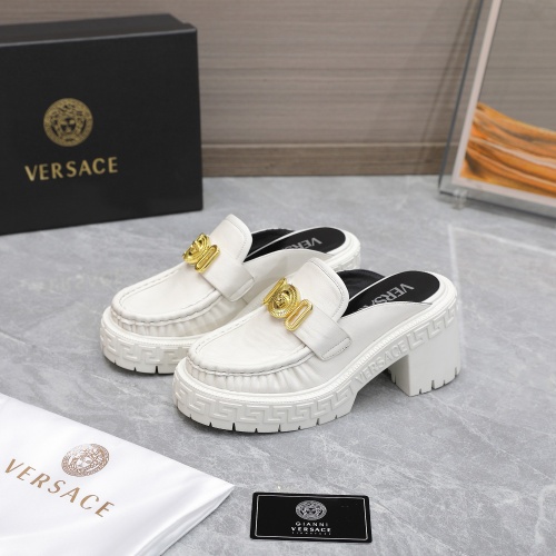 Versace Slippers For Women #1041923 $128.00 USD, Wholesale Replica Versace Slippers