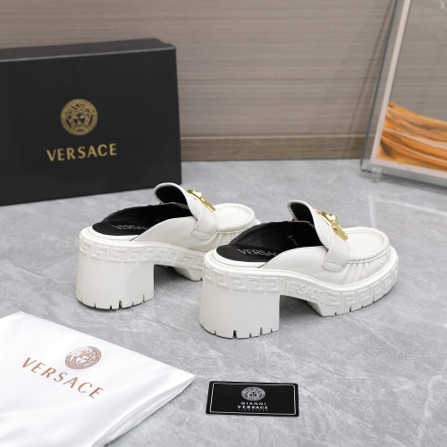 Replica Versace Slippers For Women #1041923 $128.00 USD for Wholesale