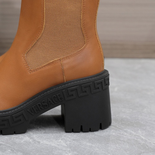 Replica Versace Boots For Women #1041928 $145.00 USD for Wholesale