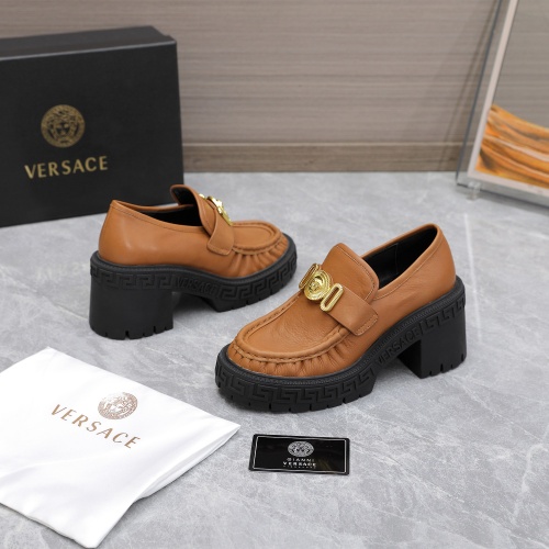 Replica Versace High-Heeled Shoes For Women #1041929 $130.00 USD for Wholesale