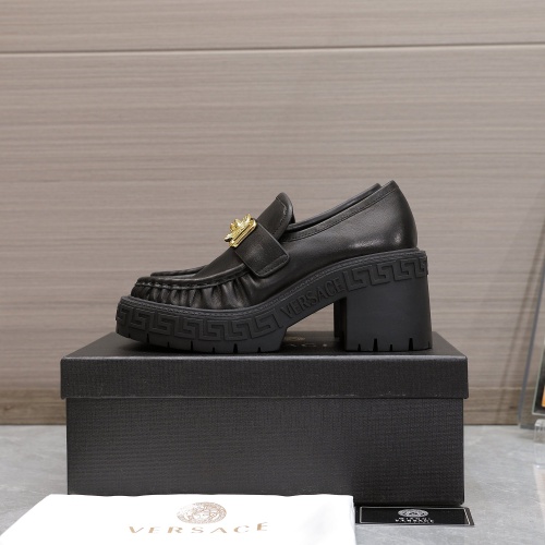 Replica Versace High-Heeled Shoes For Women #1041930 $130.00 USD for Wholesale