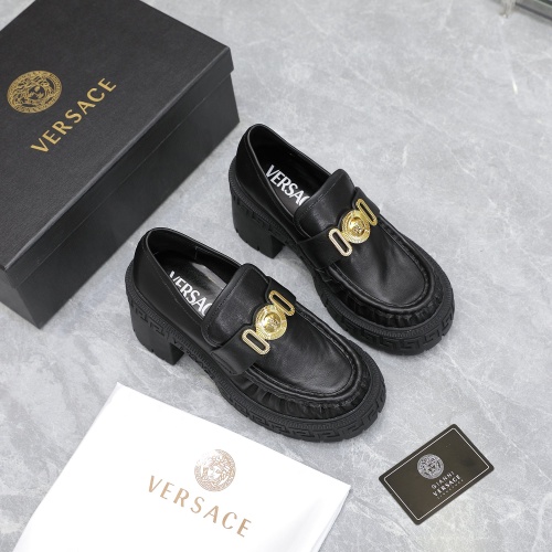 Replica Versace High-Heeled Shoes For Women #1041930 $130.00 USD for Wholesale