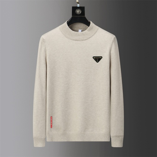 Prada Sweater Long Sleeved For Men #1042012 $41.00 USD, Wholesale Replica Prada Sweater