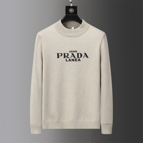 Prada Sweater Long Sleeved For Men #1042016 $41.00 USD, Wholesale Replica Prada Sweater