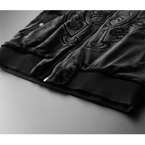 Replica Chrome Hearts Jackets Long Sleeved For Men #1042048 $92.00 USD for Wholesale