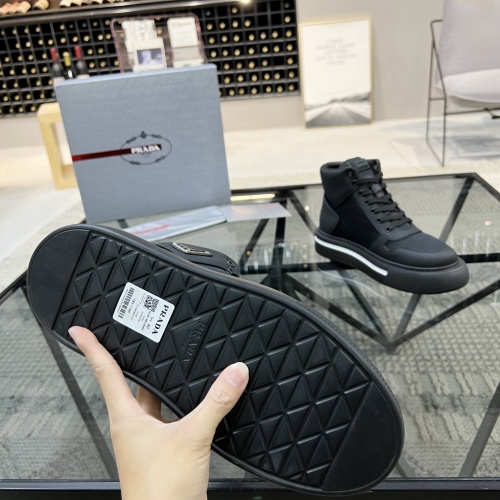 Replica Prada High Top Shoes For Men #1042064 $115.00 USD for Wholesale