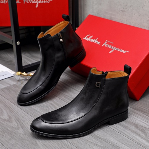 Salvatore Ferragamo Boots For Men #1042249