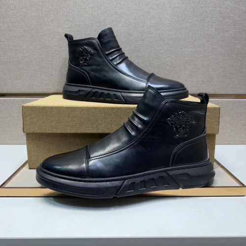 Versace High Tops Shoes For Men #1042261