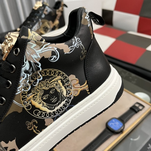 Replica Versace High Tops Shoes For Men #1042279 $80.00 USD for Wholesale