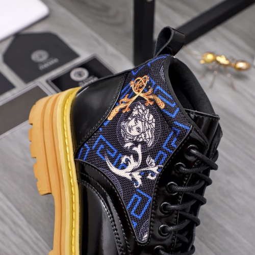 Replica Versace Boots For Men #1042299 $88.00 USD for Wholesale