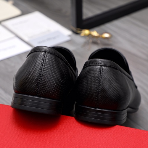 Replica Salvatore Ferragamo Leather Shoes For Men #1042397 $80.00 USD for Wholesale