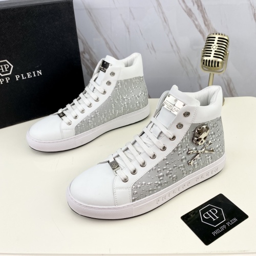 Philipp Plein PP High Tops Shoes For Men #1042413