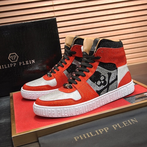 $108.00 USD Philipp Plein PP High Tops Shoes For Men #1042482
