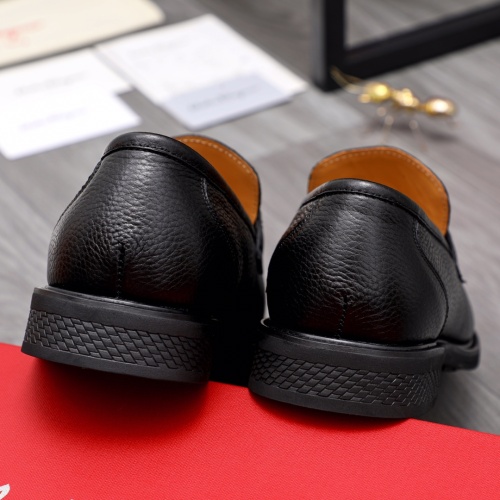 Replica Salvatore Ferragamo Leather Shoes For Men #1042494 $82.00 USD for Wholesale