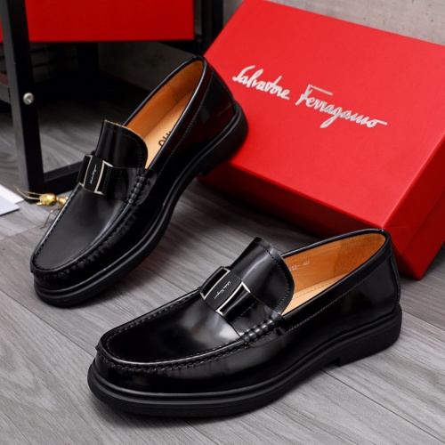 $82.00 USD Salvatore Ferragamo Leather Shoes For Men #1042499