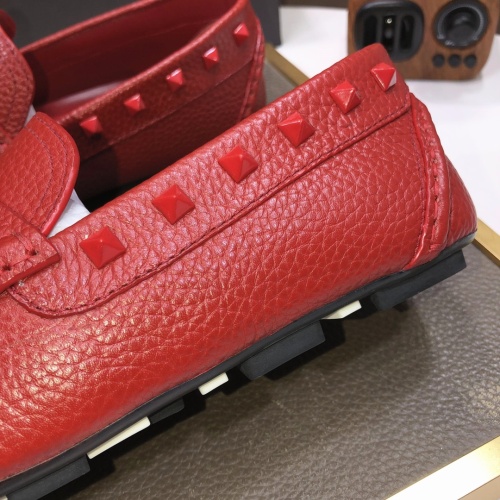 Replica Valentino Leather Shoes For Men #1042532 $96.00 USD for Wholesale