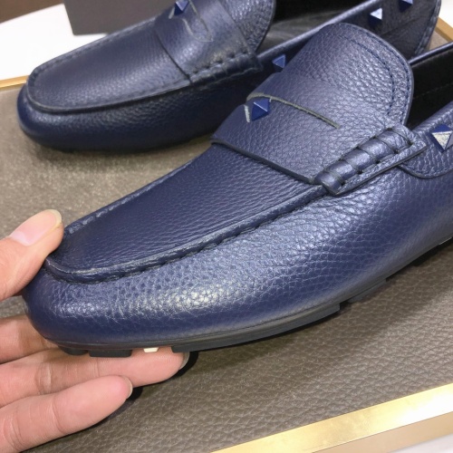 Replica Valentino Leather Shoes For Men #1042533 $96.00 USD for Wholesale