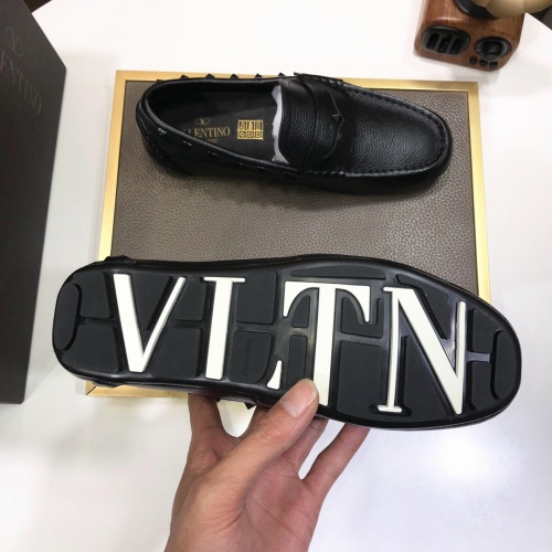 Replica Valentino Leather Shoes For Men #1042534 $96.00 USD for Wholesale