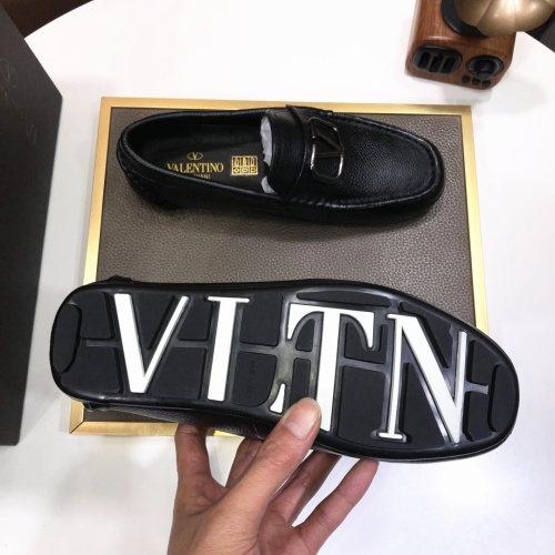 Replica Valentino Leather Shoes For Men #1042537 $96.00 USD for Wholesale