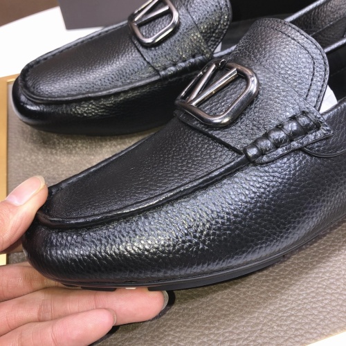 Replica Valentino Leather Shoes For Men #1042537 $96.00 USD for Wholesale