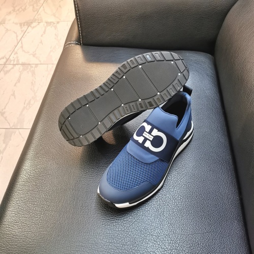 Replica Salvatore Ferragamo Casual Shoes For Men #1042548 $80.00 USD for Wholesale