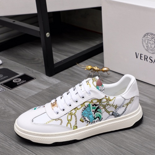 Replica Versace Casual Shoes For Men #1042549 $76.00 USD for Wholesale