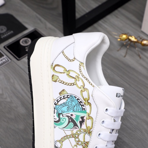 Replica Versace Casual Shoes For Men #1042549 $76.00 USD for Wholesale