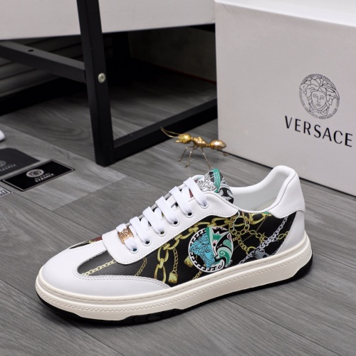 Replica Versace Casual Shoes For Men #1042550 $76.00 USD for Wholesale