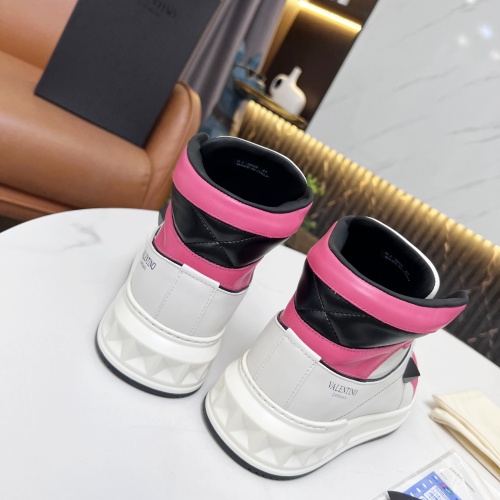 Replica Valentino High Tops Shoes For Women #1042579 $122.00 USD for Wholesale