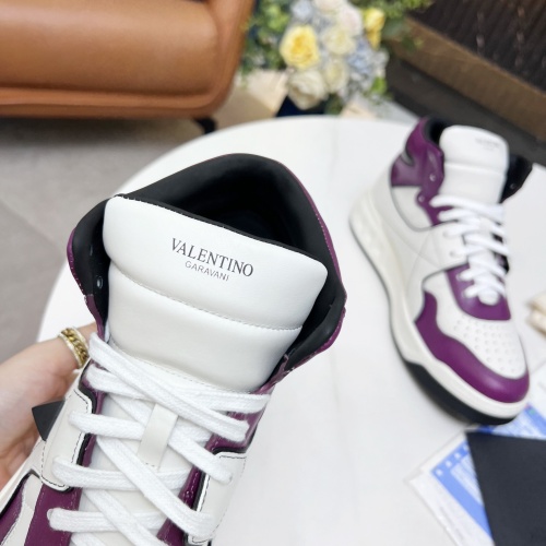 Replica Valentino High Tops Shoes For Women #1042581 $122.00 USD for Wholesale
