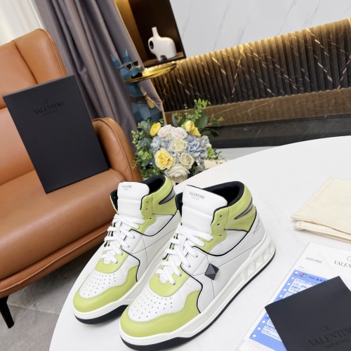 Replica Valentino High Tops Shoes For Men #1042582 $122.00 USD for Wholesale