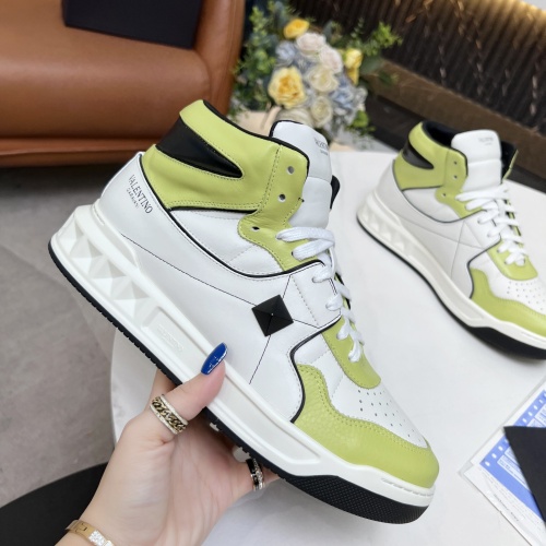 Replica Valentino High Tops Shoes For Women #1042583 $122.00 USD for Wholesale