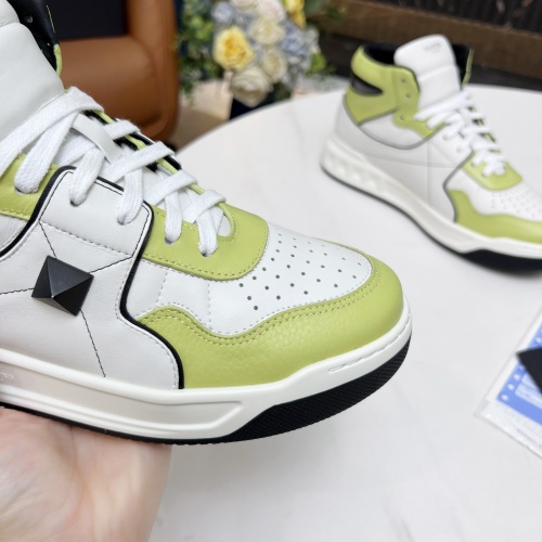 Replica Valentino High Tops Shoes For Women #1042583 $122.00 USD for Wholesale