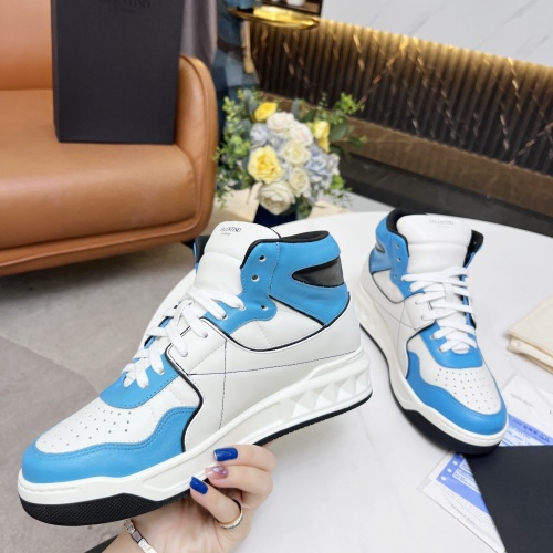 Replica Valentino High Tops Shoes For Women #1042587 $122.00 USD for Wholesale