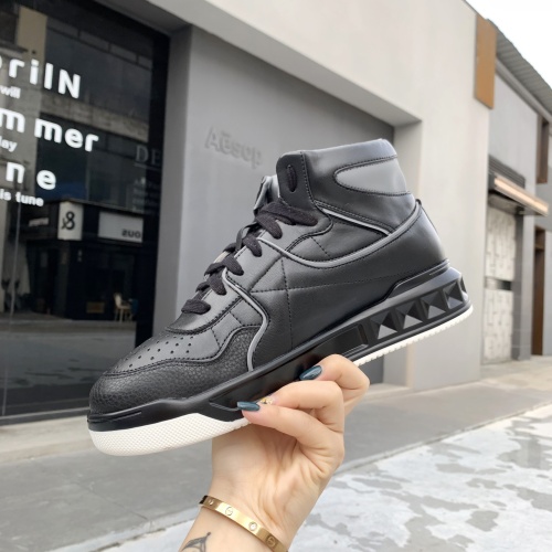 Replica Valentino High Tops Shoes For Women #1042598 $122.00 USD for Wholesale