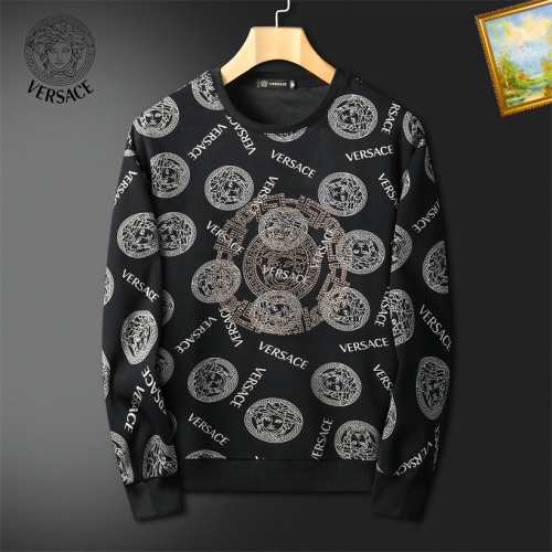 Versace Hoodies Long Sleeved For Men #1042756 $40.00 USD, Wholesale Replica Versace Hoodies