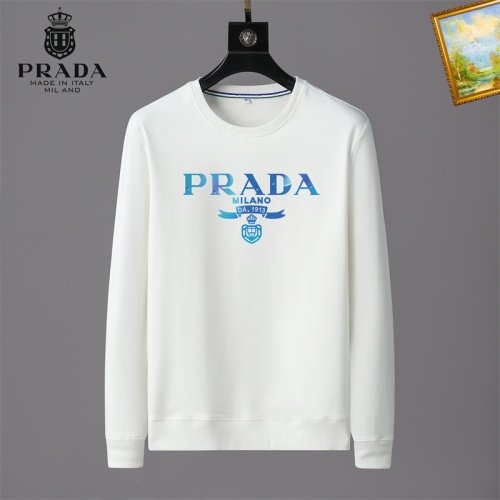 Prada Hoodies Long Sleeved For Men #1042799