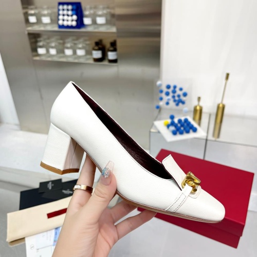 Replica Valentino High-Heeled Shoes For Women #1042831 $100.00 USD for Wholesale