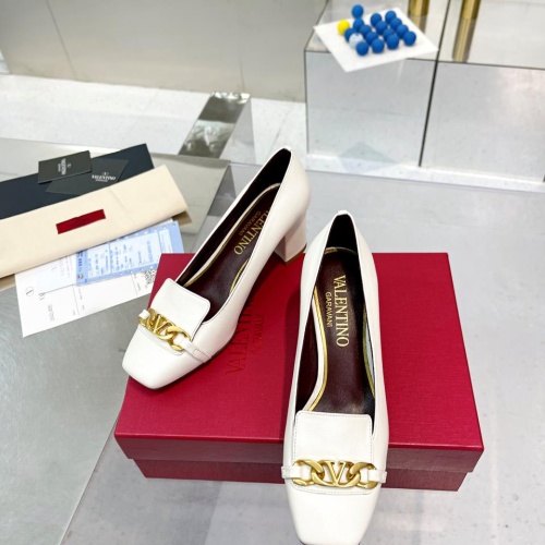 Replica Valentino High-Heeled Shoes For Women #1042831 $100.00 USD for Wholesale