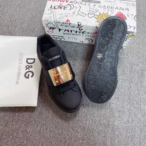Replica Dolce & Gabbana D&G Casual Shoes For Women #1042894 $98.00 USD for Wholesale