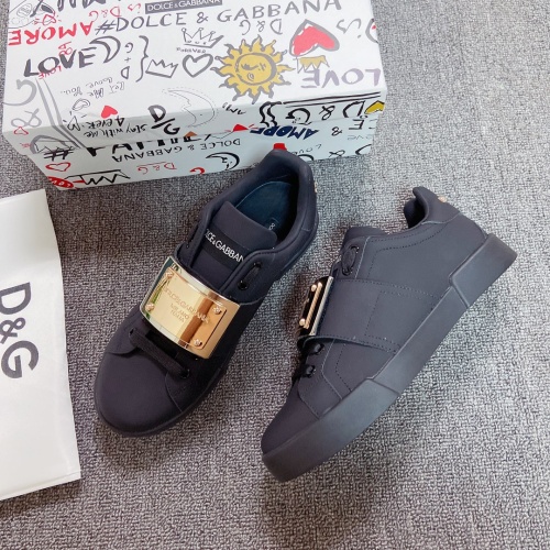 Replica Dolce & Gabbana D&G Casual Shoes For Men #1042895 $98.00 USD for Wholesale