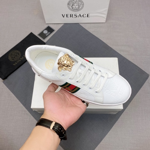 Replica Versace Casual Shoes For Men #1042904 $88.00 USD for Wholesale