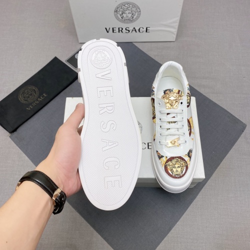 Replica Versace Casual Shoes For Men #1042906 $88.00 USD for Wholesale