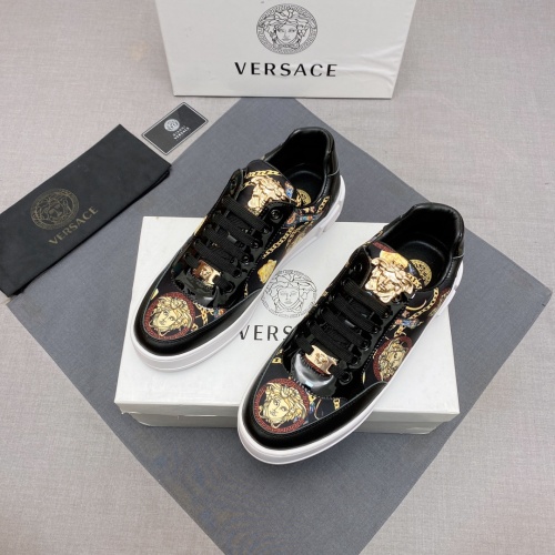 Replica Versace Casual Shoes For Men #1042907 $88.00 USD for Wholesale