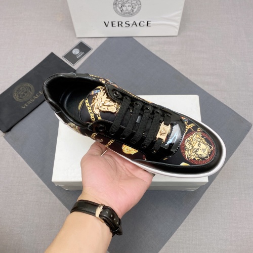 Replica Versace Casual Shoes For Men #1042907 $88.00 USD for Wholesale