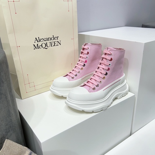Alexander McQueen High Tops Shoes For Men #1042973