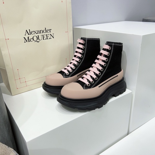 Alexander McQueen High Tops Shoes For Women #1042978